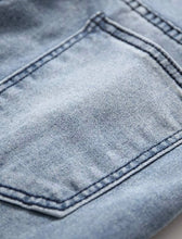 Load image into Gallery viewer, JAGO Men  Distressed Denim Overalls